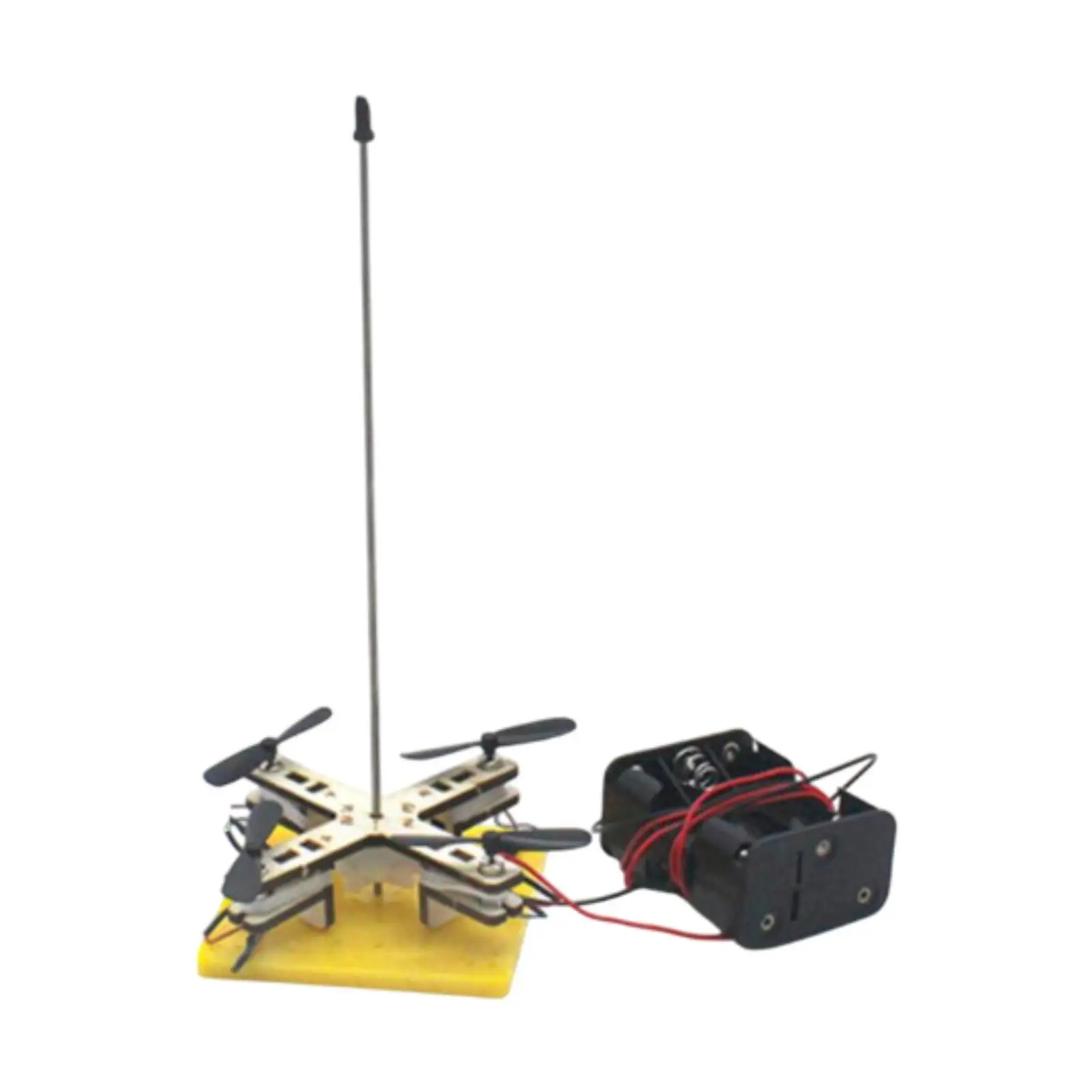 

Набор деревянных игрушек-дронов «сделай сам», игрушка для проектов стебля с переключателем, простая сборка, образовательная