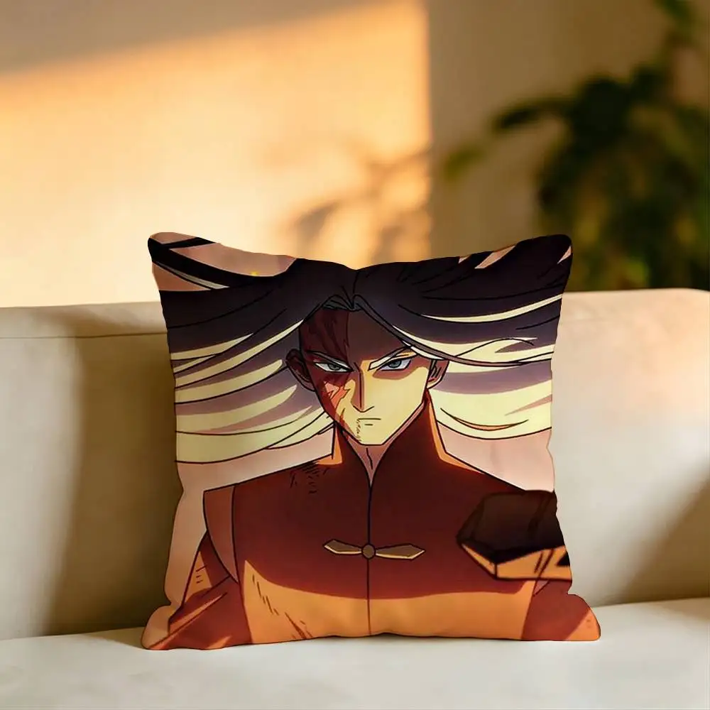 Hot Cartoon Scissor Seven Qingfeng Pillow Case Square Double-Sided Sofa Cushion Cover Bedroom Bedside Pillow