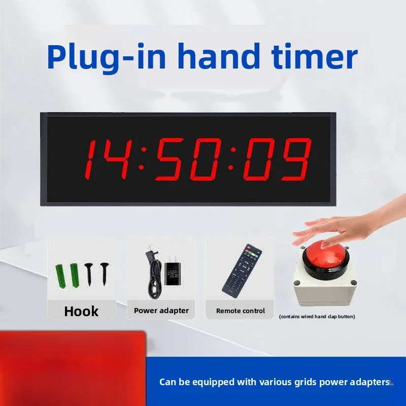 

Светодиодный ручной таймер: специально для встреч, речи и скалолазания, универсальный таймер для соревнований с электронными часами