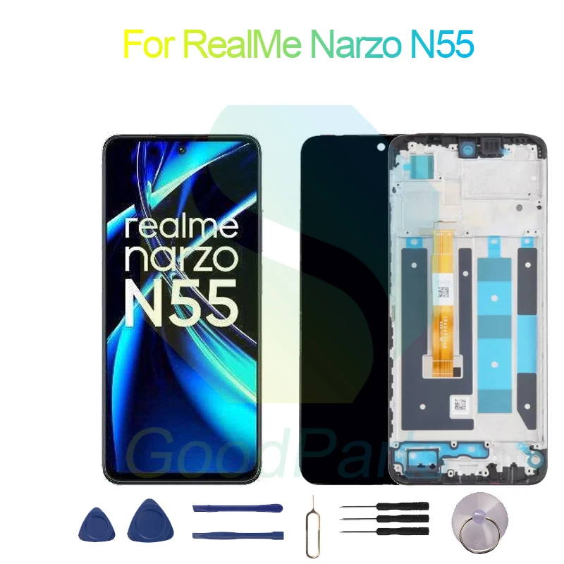 

For RealMe Narzo N55 Screen Display Replacement 2400*1080 RealMe Narzo N55 LCD Touch Digitizer