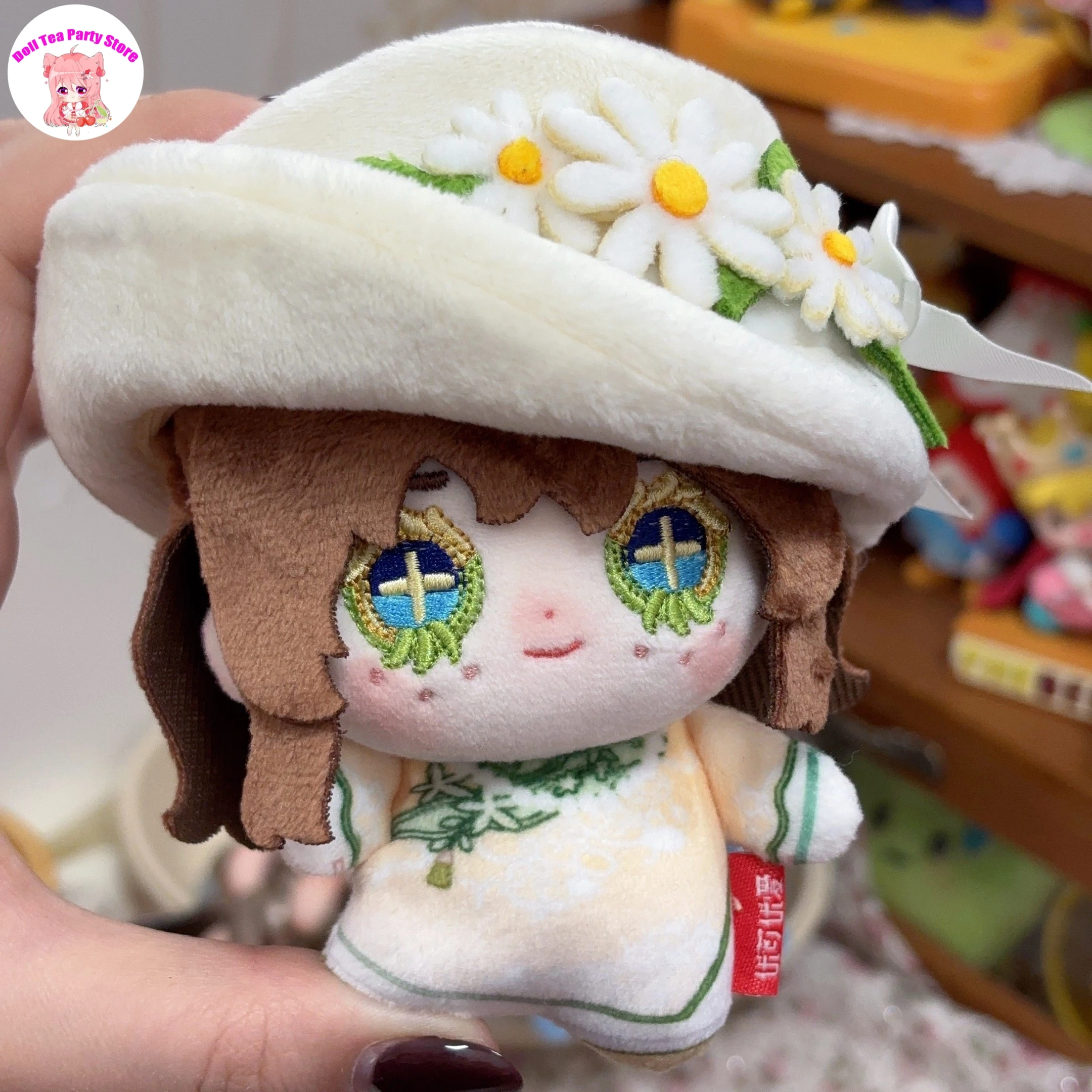 

Game Identity Ⅴ Emma Woods Gardener Series Plush Cotton Doll Adorable Starfish Body 10CM Pendant Toys Plushie Original Gift
