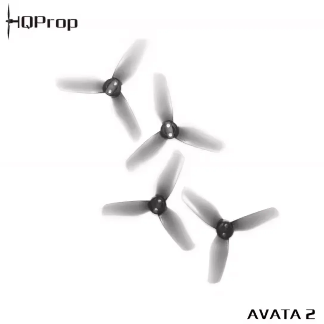 4CW 4CCW HQProp 3X3X3 Propeller 3Inch 3-Blade Prop Grey Poly Carbonate compatible DJI Avata 2 FPV Drone Parts