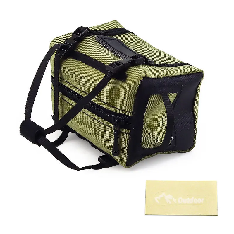 Sac de toit sur chenilles RC 1/10 pour RC4WD TRX4 SCX10II 90046 D90 LC80, équipement de Camping, pièces d'humeur réalistes, offre spéciale