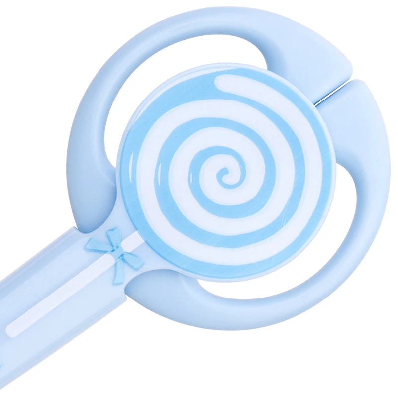 Deli Craft Scissors Cute Candy Shape Utility Knife for Children's DIY lacess Handmade Scrapbook Photo Paper Scissors