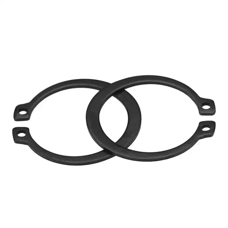 M21-M200 65 Manganese Steel Elastic Retaining Ring for Axis C Type Outer Retaining Ring Snap Buckle Elastic Clamp