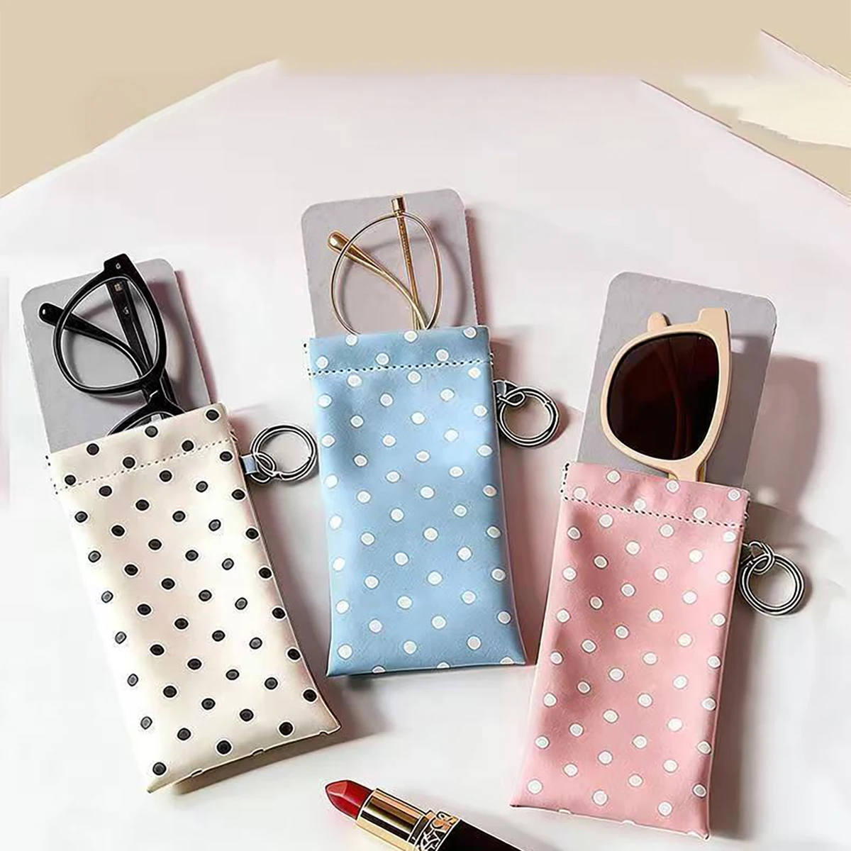 1 custodia per occhiali a pois - Travel Accessories Bag recensione e prezzo