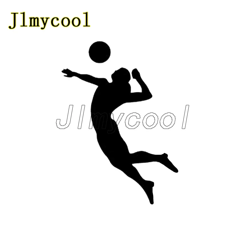 11.3*15.8CM Volleyball Player Sports Girl Beach Car Stickers Vinyl High Quality Decal Sticker