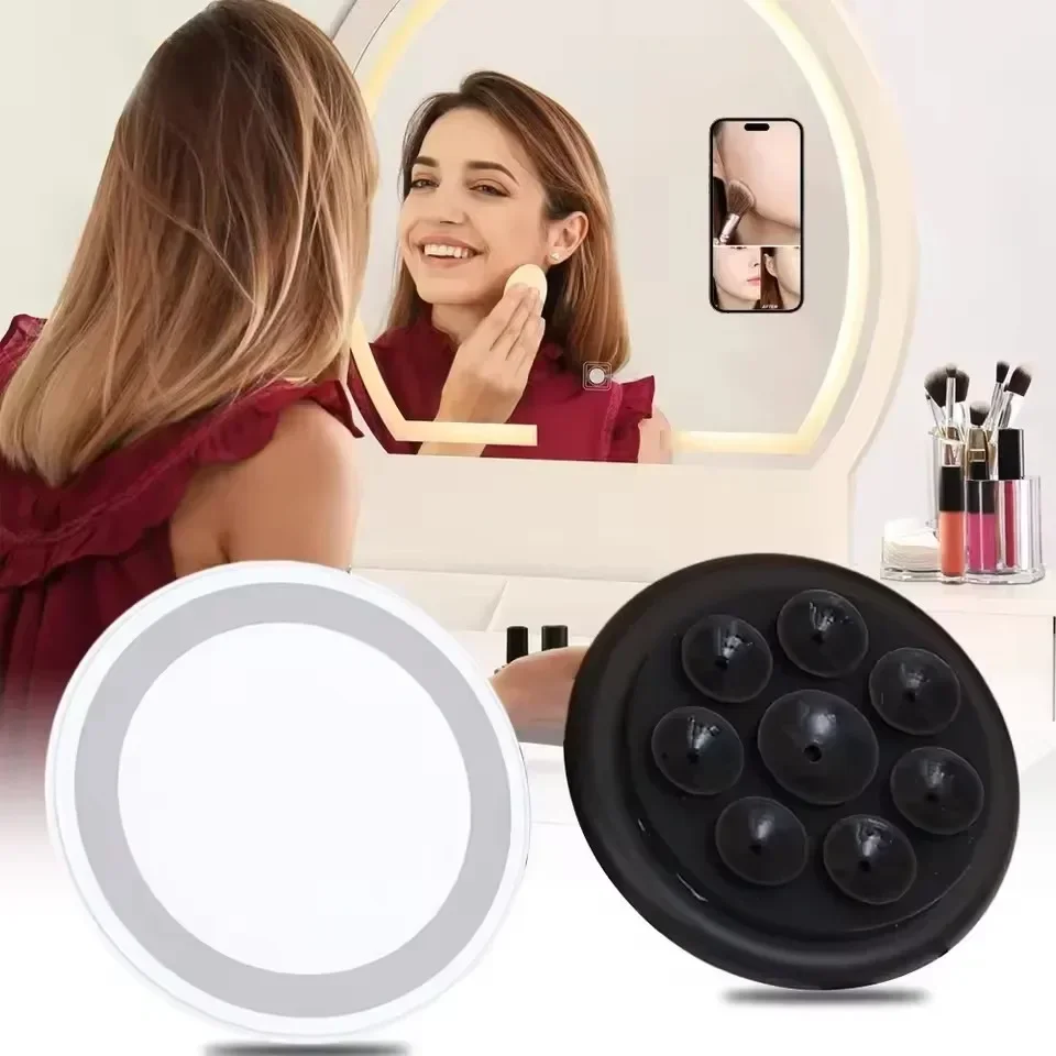For Magsafe Magnetic Suction Cup Phone Holder Silicone Magnet Wall Mount CellPhone Stand Universal Bracket For IPhone 15 Samsung - view 2
