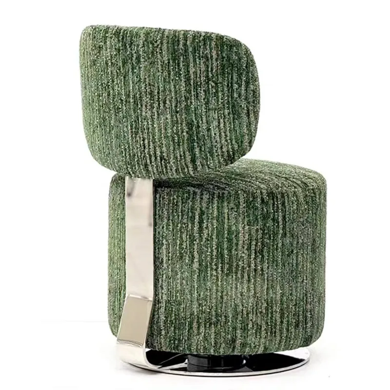 

*Italian Minimalist Swivel Chair Scandinavian Designer Multi-Function for Vanity Dining and Home Office Study