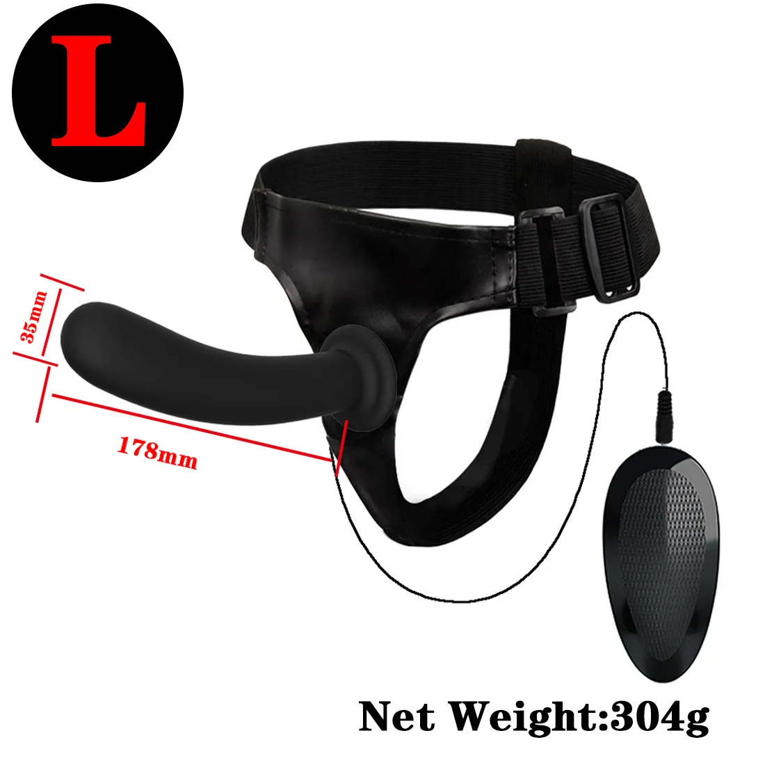 Remote Control Vibrating Silicone Strap On Dildo Harness, Adjustable Wearable Pegging Panties for Couples, Detachable Dual Stimu - Image 6