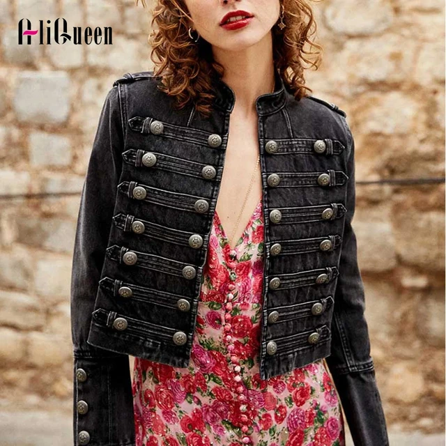 Military type jackets for womens hot sale