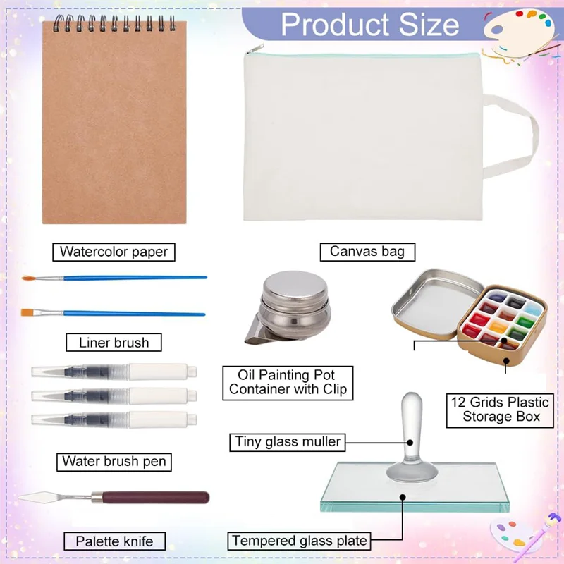 

Лучшие-13 шт. инструменты для изготовления акварельных красок с блокнотом для эскизов, акварельные краски, жестяные футляры для акварельных красок для рисования своими руками