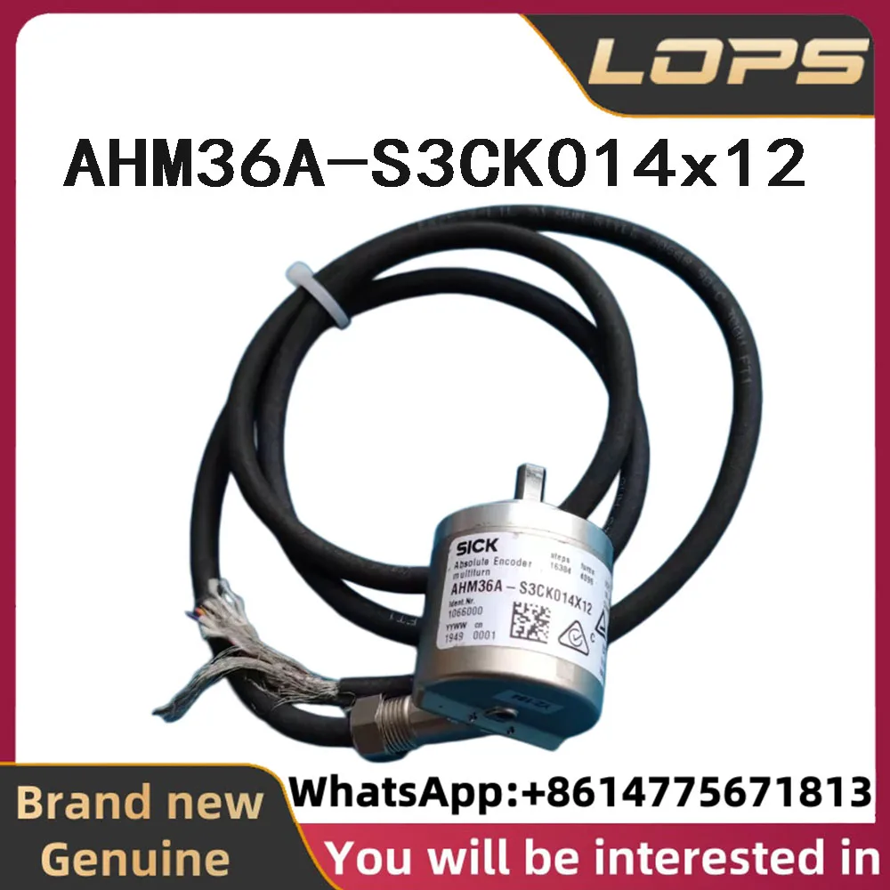 AHM36A-S3CK014x12 Brand new original SICK Absolute encoder part number 1066000 in stock, welcome to consult