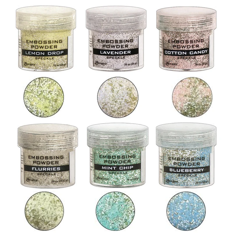 Ranger Speckle Embossing Powder, one jar