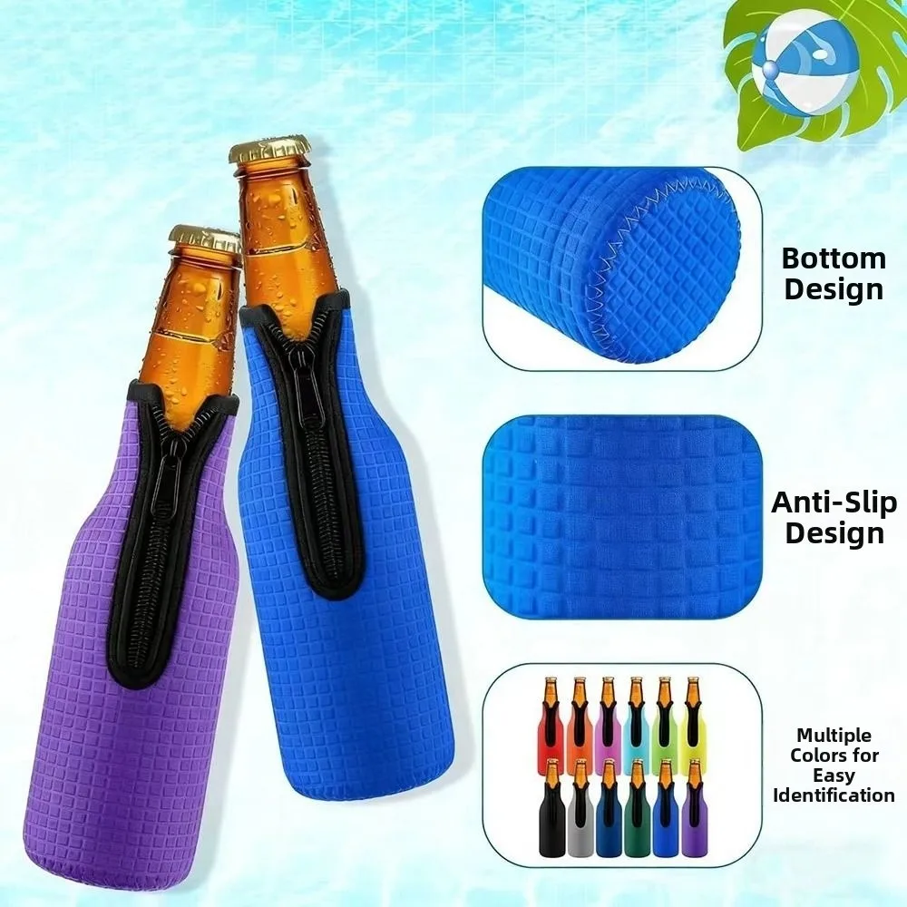 New Neoprene Insulated Cup Cover Anti-Slip Scratch-resistant Vacuum Cup Sleeve Portable 12oz Bottle Pouch Holder Fitness