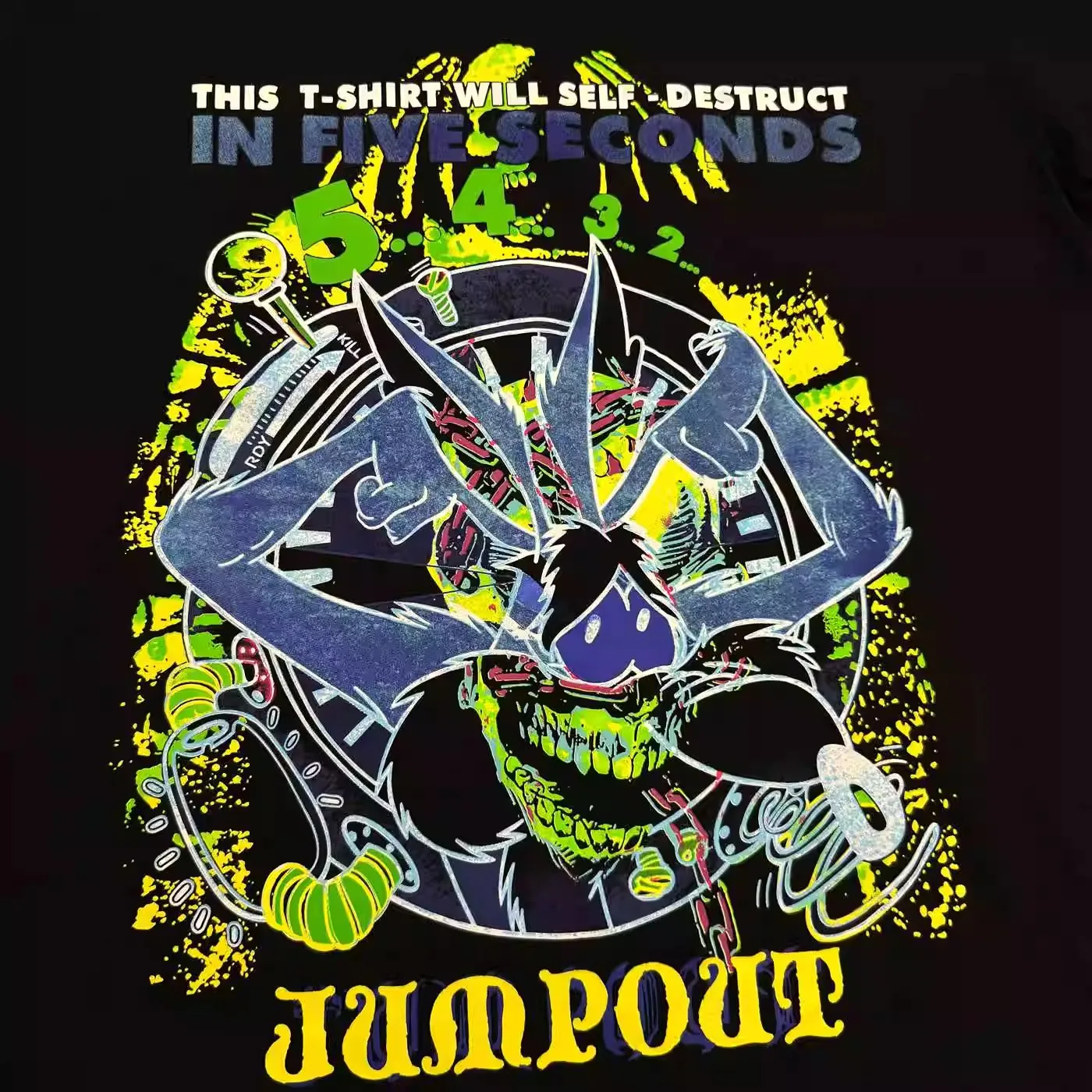New Men Osamason Jumpout Tour Countdown 5 Seconds T Shirts T-Shirt Hip Hop Skateboard Street Cotton T-Shirts Tee Top US size e32