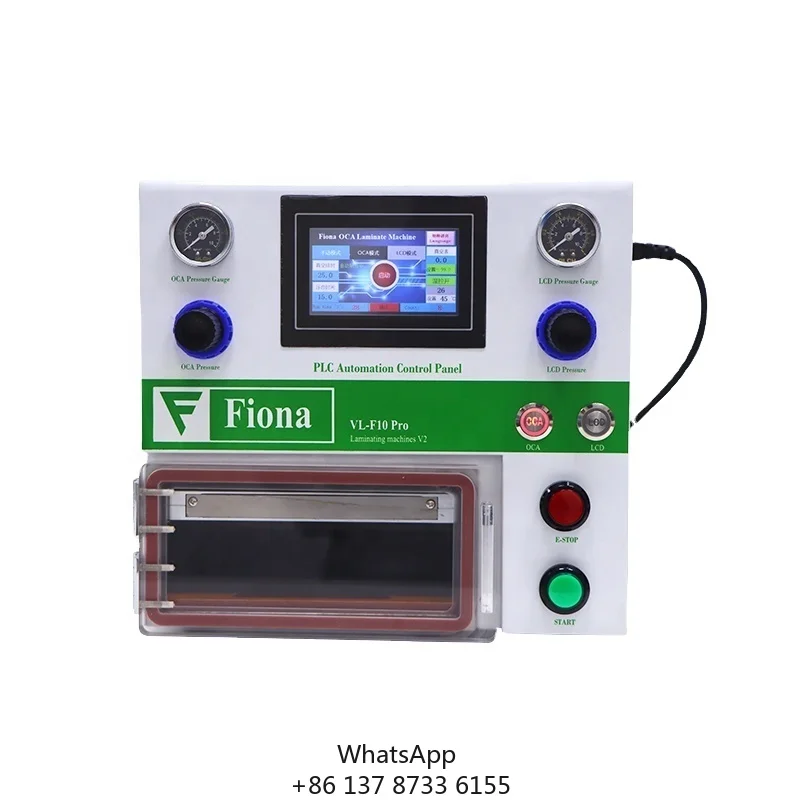 CNHOLY OCA Lamination Machine VL-F10 Pro 11inch Vacuum Laminating For Curved Straight And Tablet LCD Screens