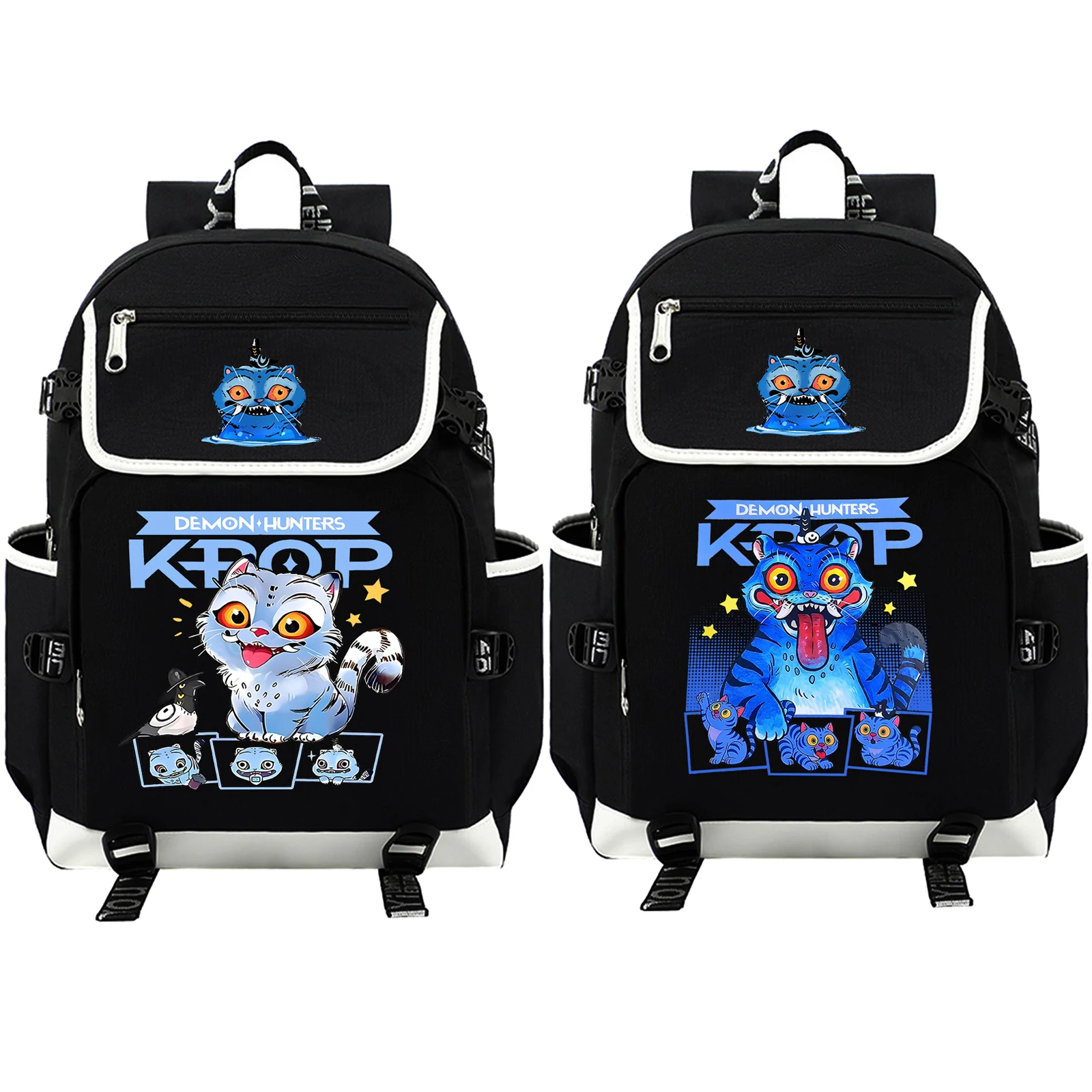 

Kpop Demon Hunter Tiger T Backpack Student Teenager Rucksack Women Casual School Bags Travel Mochila
