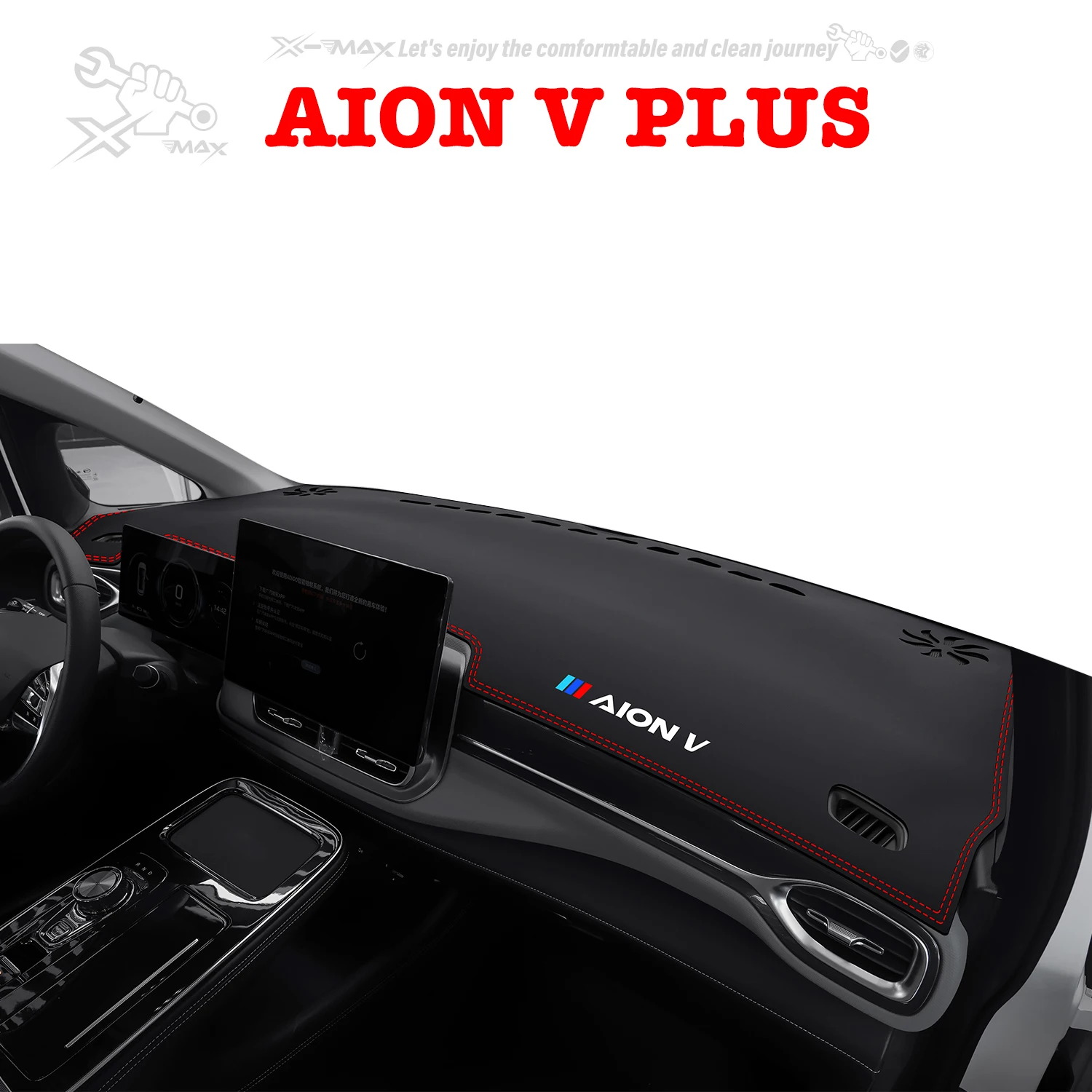 

Коврик для приборной панели автомобиля с левым рулем для AION V PLUS 2020-2024 светильник