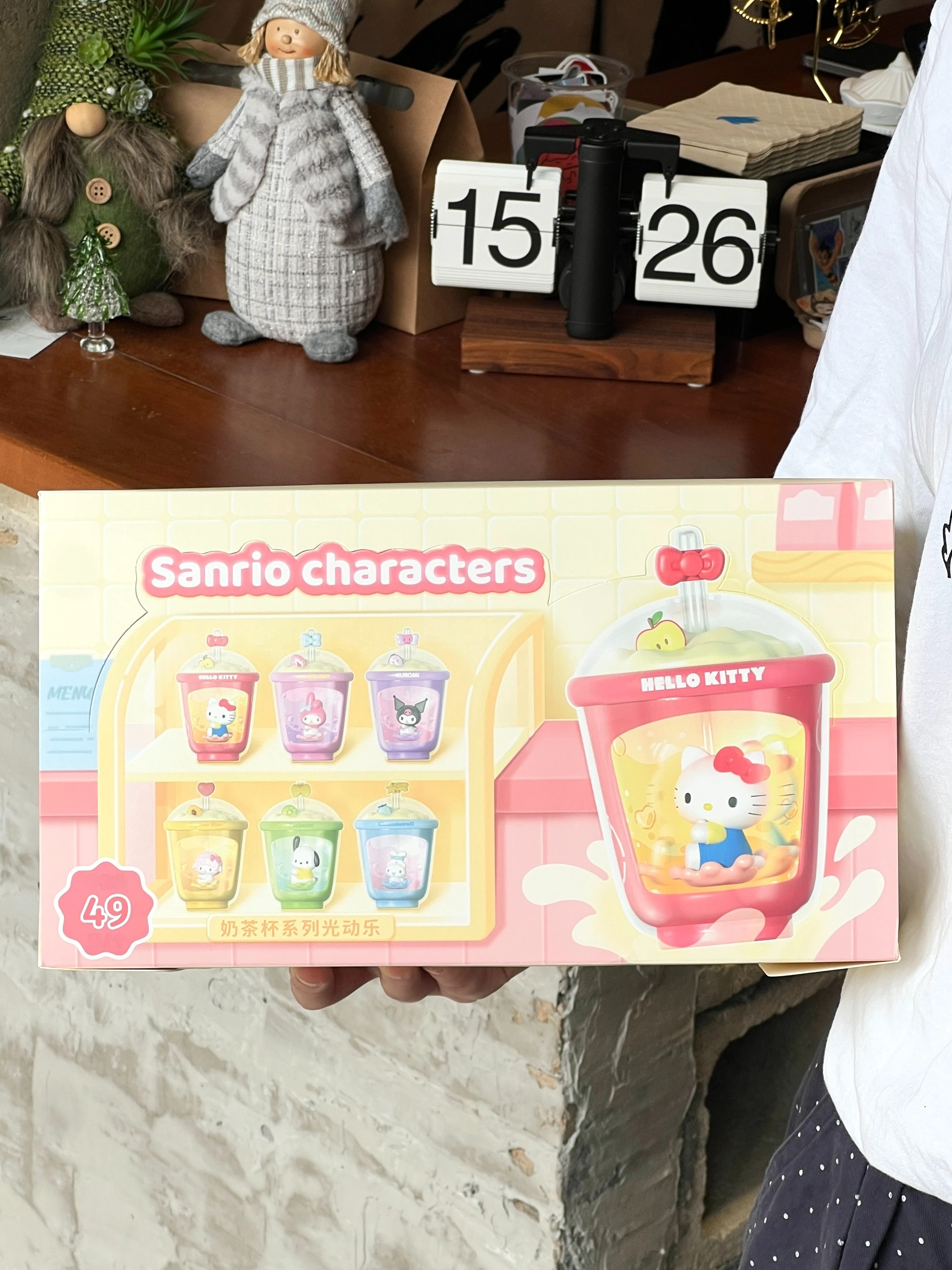 Cartoon Sanrio Milk Tea Cup Series Shake Blind Box Cute Sanlio