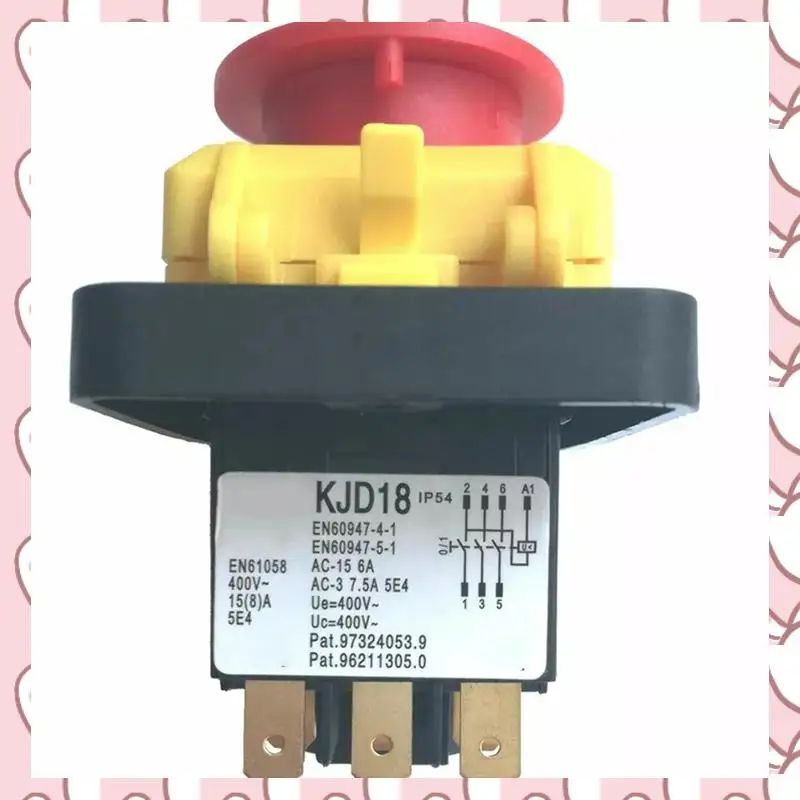 

HHTL 2X для KJD18 400 В 6 контактов водонепроницаемые магнитные кнопочные переключатели для шлифовального станка для судов электроприборы