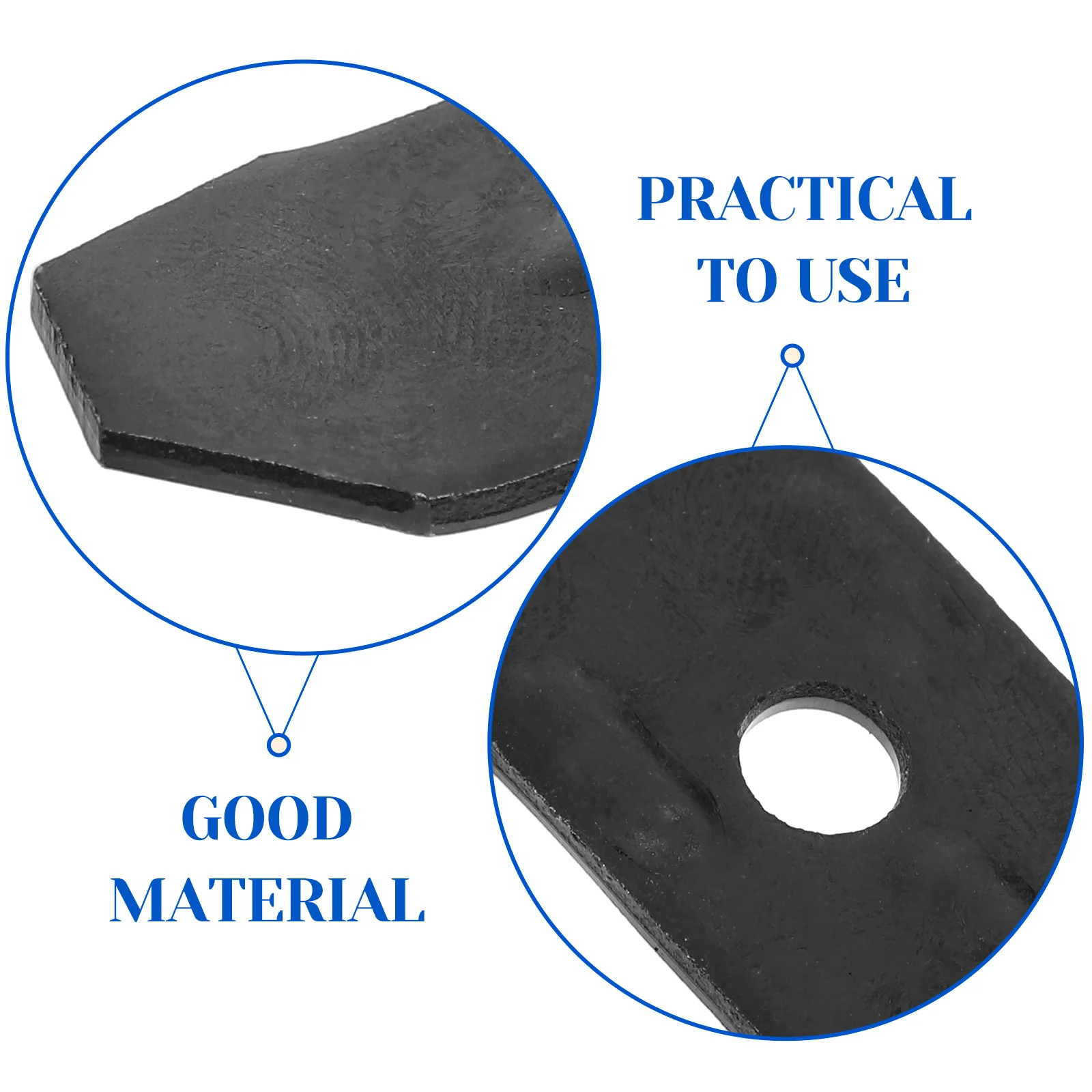 

20Pcs Iron Table Leaf Levelers Table Hardware Replacement Leveler Fasteners Furniture Connector Desktop Accessories