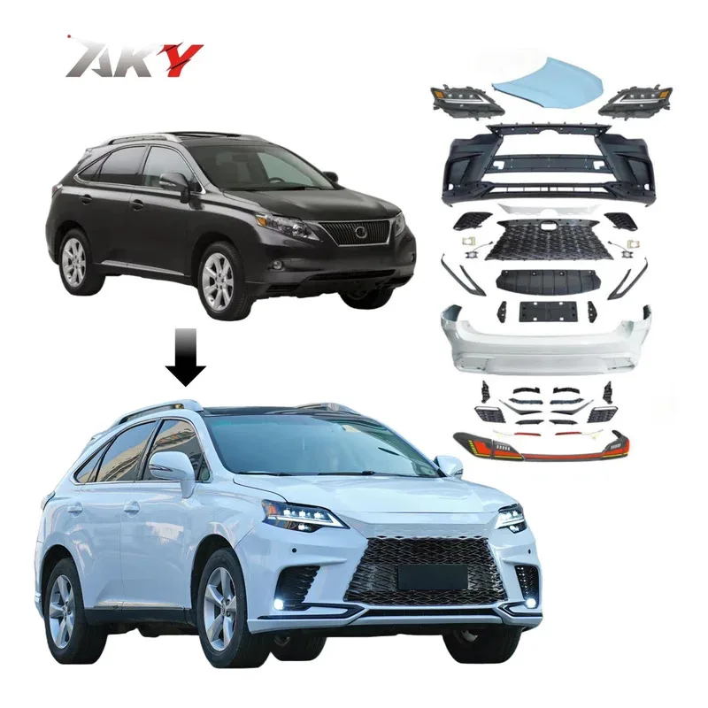 

High Quality for RX270 Bodykit 2009-2015 Upgrade to RX500 2025 New Bodykit Facelift Fit for RX350 RX45