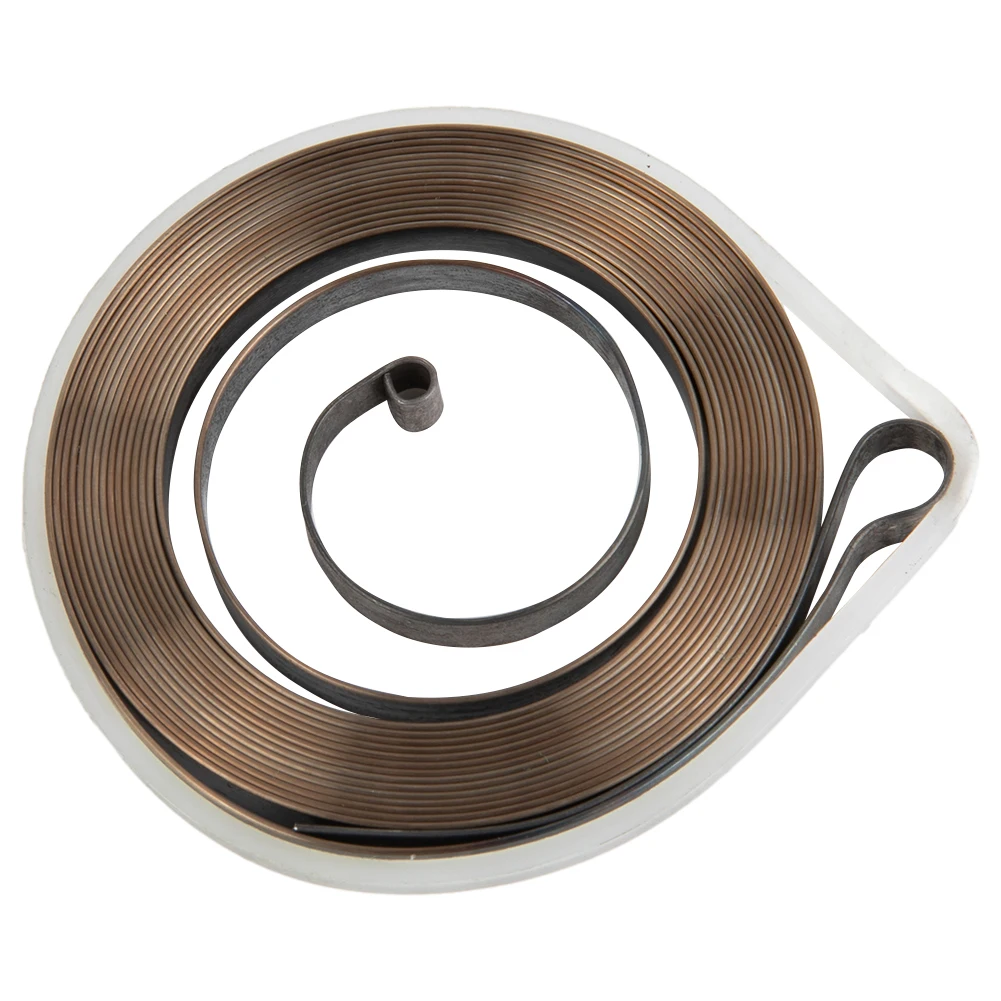 41MM Recoil Pull Starter Spring Replacement Pulley Rope Recoil Repair Kit For 45cc 52cc 4500 5200 Chinese Chainsaw Tarus Spring