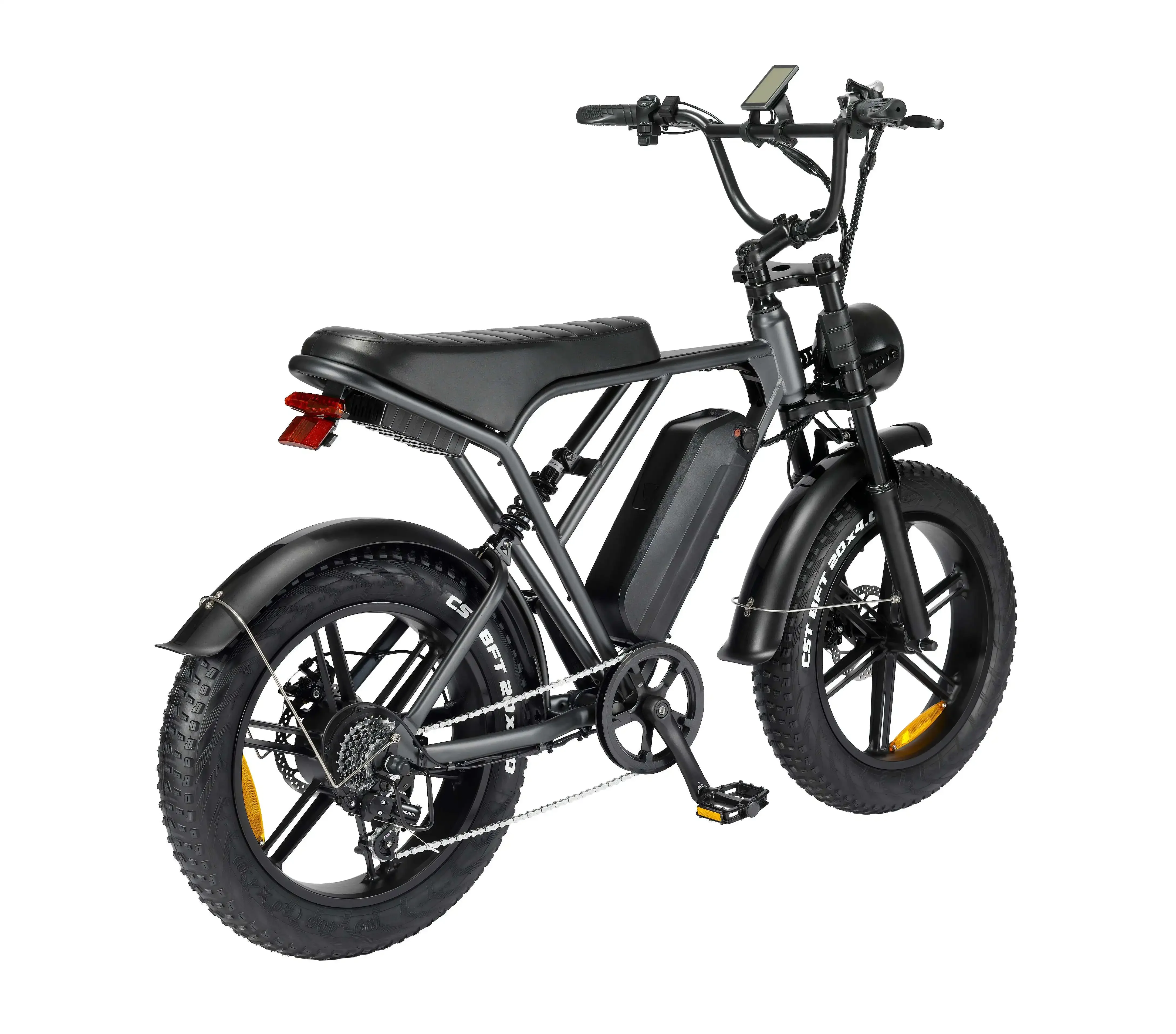 EU USA UK free shipping  oil brake electric bike 48V 15AH electric bicycle OUXI H9 20 inch fat tire adults ebike 750W