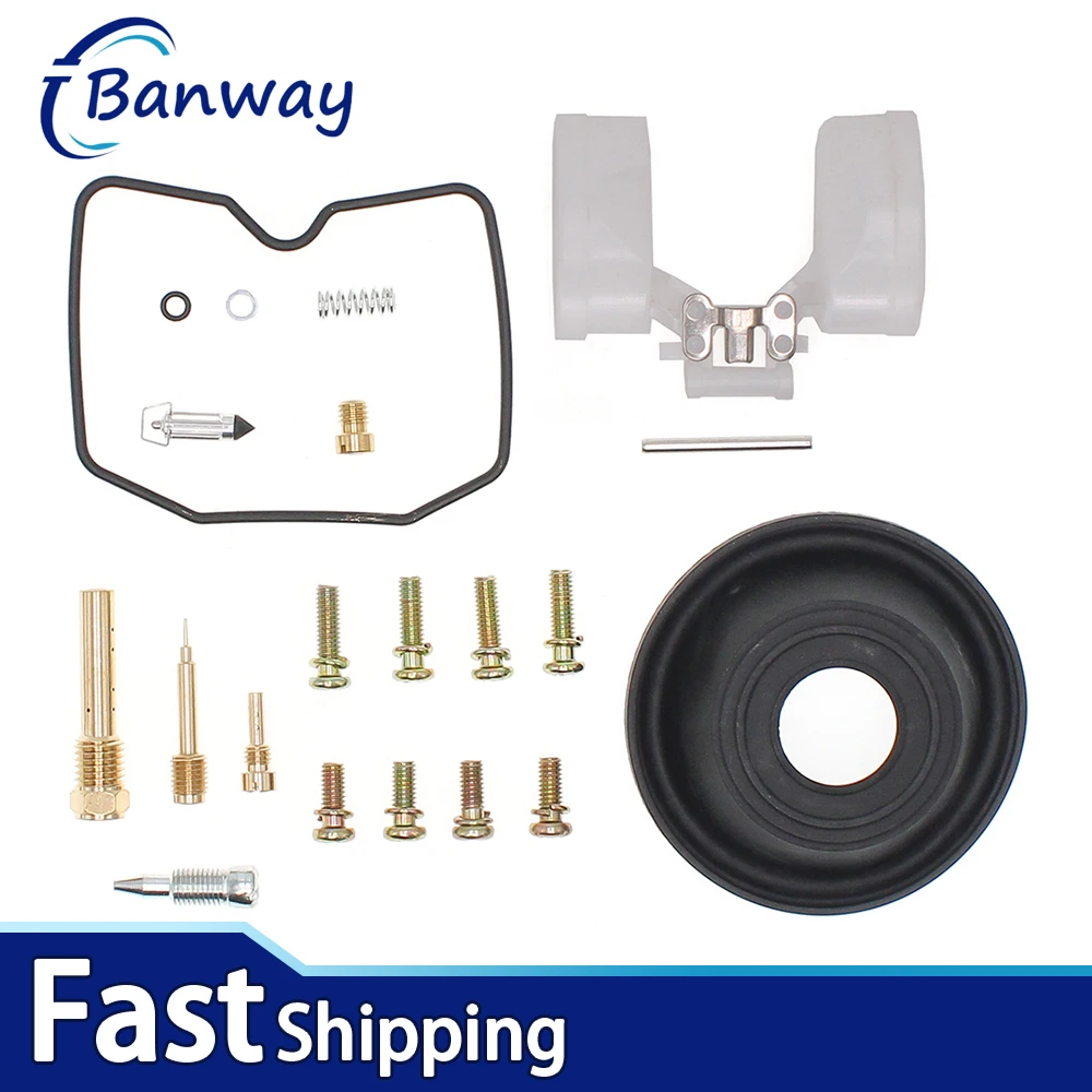 

FOR Kawasaki Prairie 360 KVF360 2003-2009 Carburetor Rebuild Repair Kit & Float