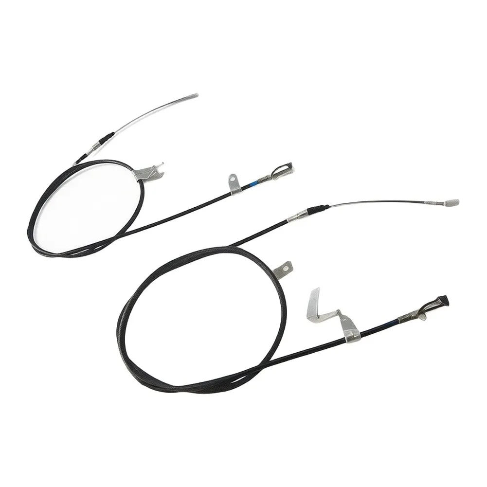 For Rear Wheel Braking Rear Handbrake Cable Auto Brake Wire Set Wear-resistant Metal Construction Quick Installation Process