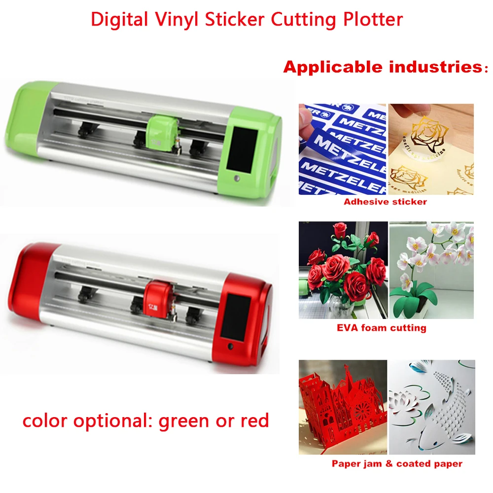 

Full-automatic Digital Vinyl Sticker Cutter Camera Contour Cutting Plotter Camera Profile Die Slicing Machine Laser Machine