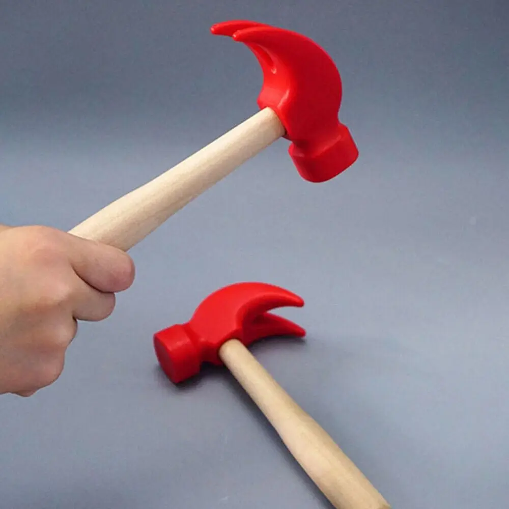 Per bambini Strumento Giocattolo Bussare Giocattoli Simulazione Martello Bambini Martello Strumenti di manutenzione Martello ad artiglio Giocattolo