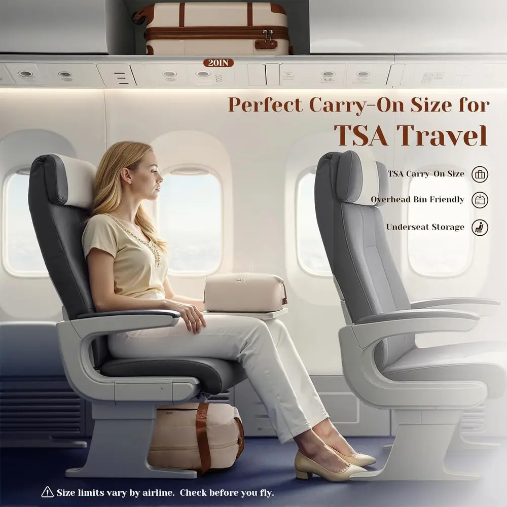 3-Piece Hardside Spinner Luggage Set with TSA Lock and Telescopic Handle for Carry-On Travel