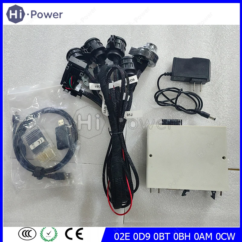 Transmission Adapter Read and Write For 02E 0D9 0BT 0BH 0AM 0CW 01J 0B5 0AW 1.20 VAG Gearbox Programmer plus