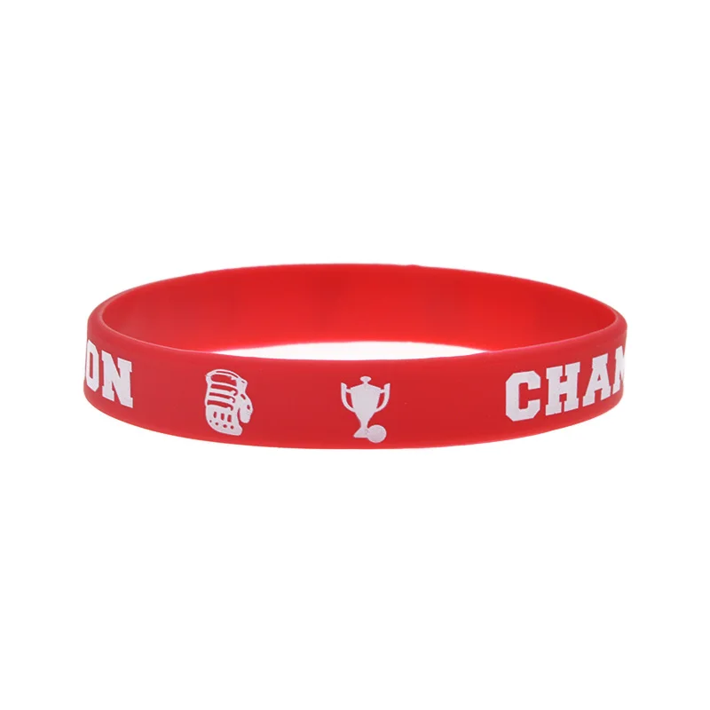 1 Stück/3 Stück Hockey-Silikonarmband, sportliches, motivierendes Gummiarmband, Erwachsenengröße. – Detail 6
