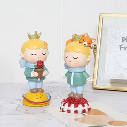 The Little Prince Ornament Resin Desktop Miniature Figurine Car Decoration Craft Cake Topper Party Gift