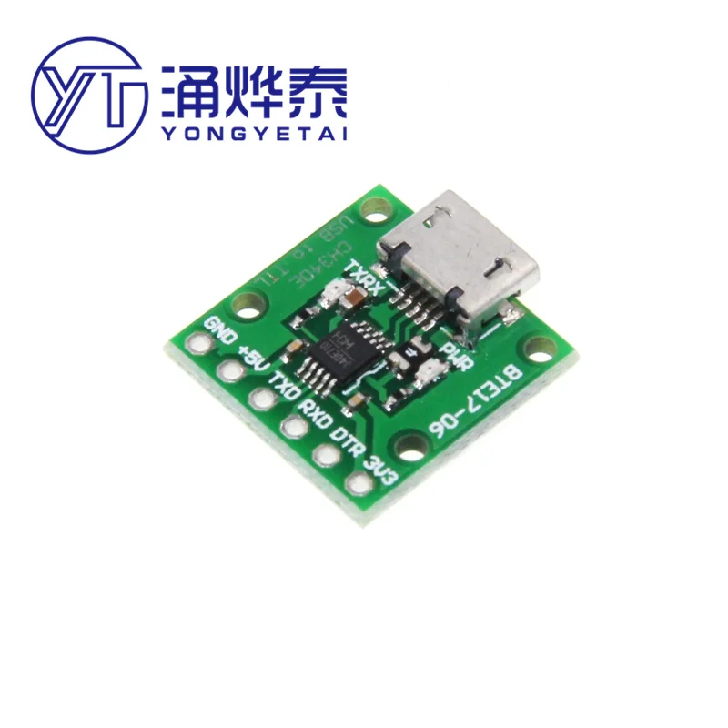 

CH340E MSOP10 Программатор модуля преобразователя USB в TTL для Arduino PRO MINI Bootloader | Автоматический загрузчик с последовательной связью
