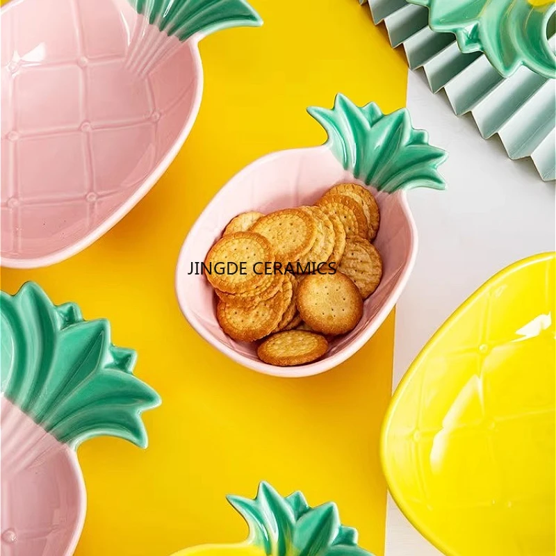Ceramic Pineapple Shaped Tray  - Home Cooking Dishes review and price