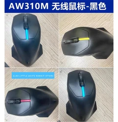 DELL Alienware 무선 게임용 마우스, 광학 컴퓨터 게임, RGB 마우스, 리시버, 3 단 조정, AW310M, 16000DPI