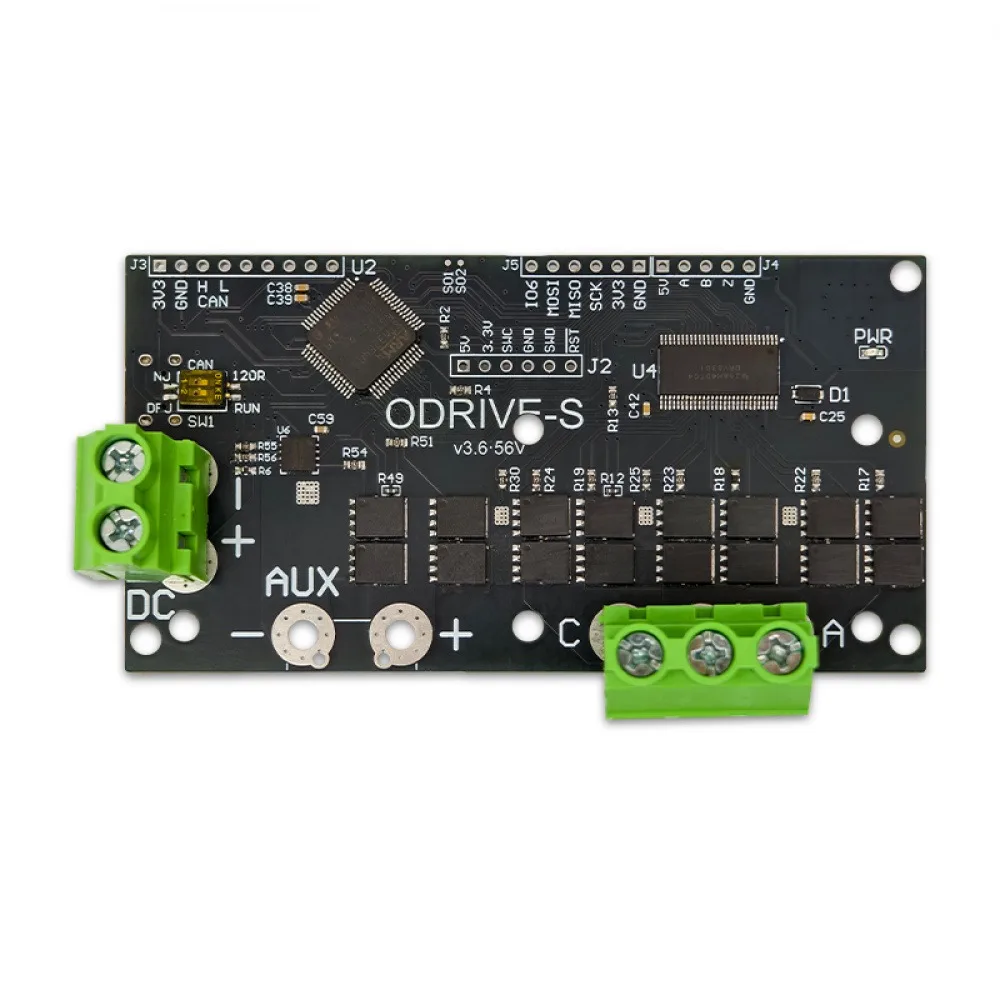 12V-56V Servo Single-channel BLDC Brushless Motor Control Module Supports Variety Encoders with Overheat Protection