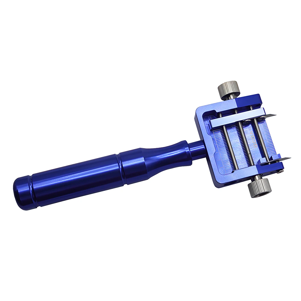 Adjustable Film Sample Cutter with Width Setting Precision Strip Cutter for Paper, Plastic, Tape, Foil Lab Material Testing Tool