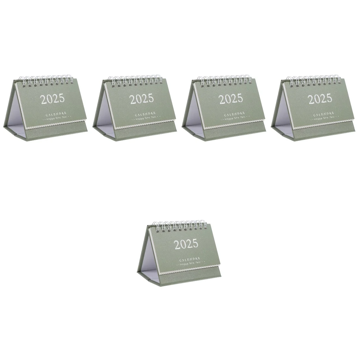 

5pcs Set of 5 Decorative Monthly Calendar Desk Desktop Ornament Daily Memo Aesthetic