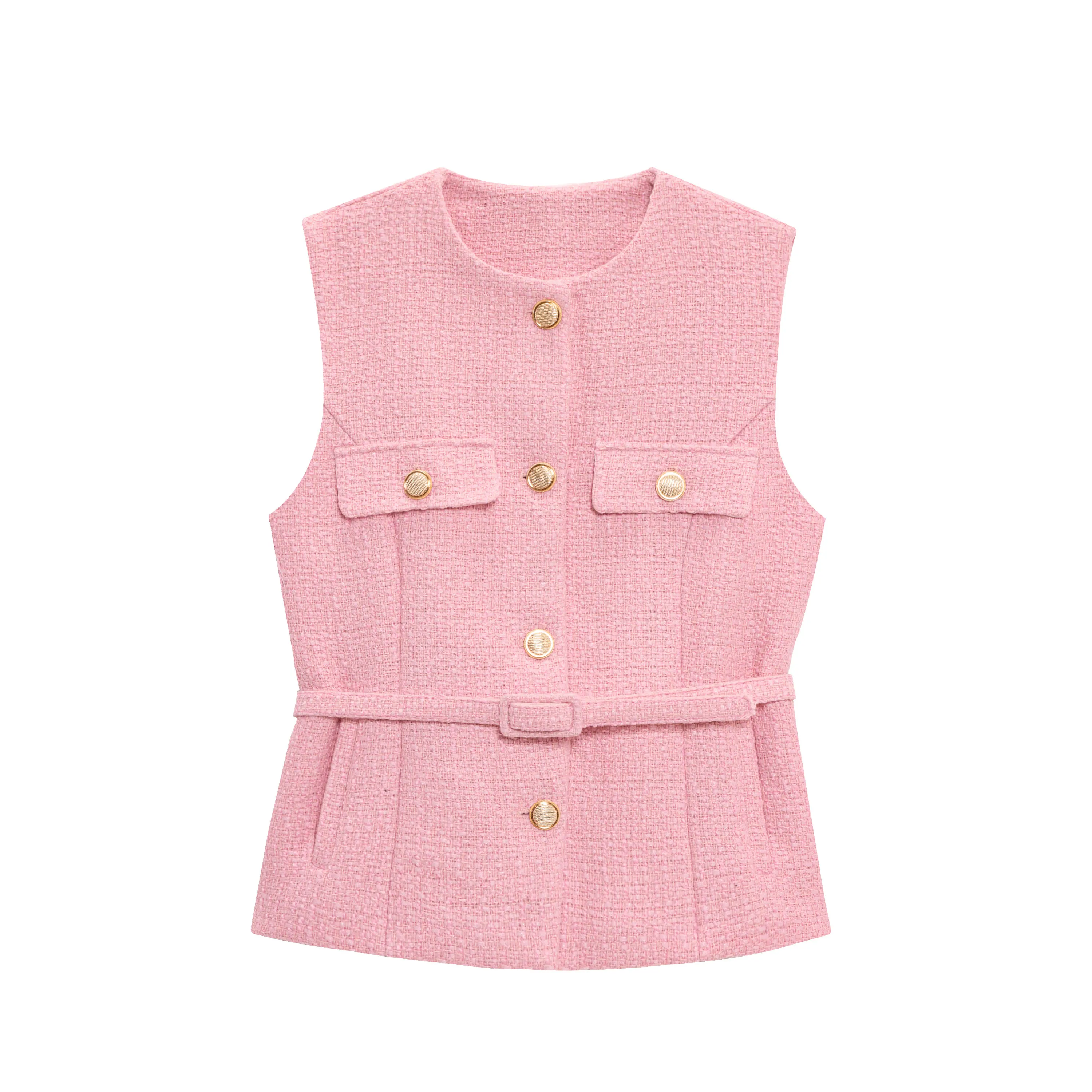 HH Tweed Vest Black M 8