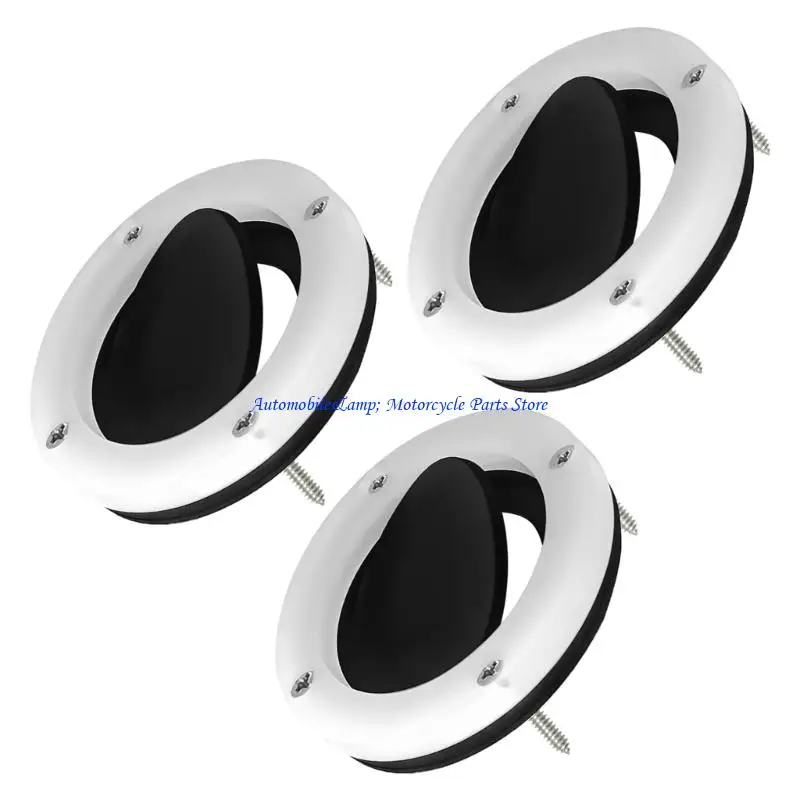 

H7BD Strong 2 7/8 Inch Marine Scupper Outlet Set For Efficient Cockpit Drainage On Ships