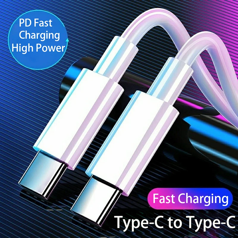 

Data cable PD fast charging Type-C to Type-C suitable for Apple iPhone17/16/15/Pro max/e/Plus/Air/A3257A3525A3256A3522A3258A3260
