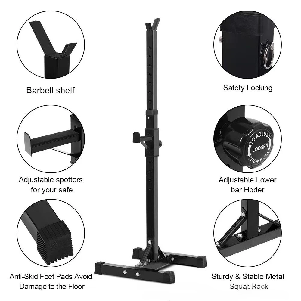 Afbeelding 6: Verstelbare multifunctionele halterstandaard & squat rack