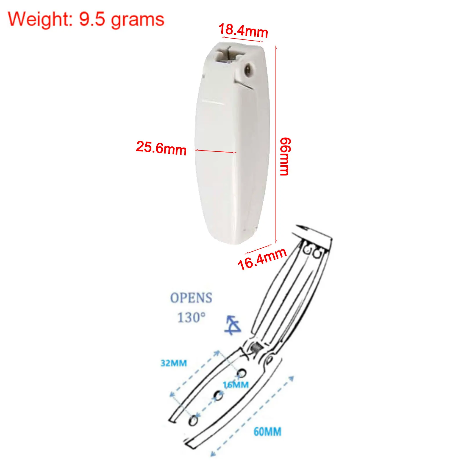 

Безопасные 4 шт. зажимы для багажных дверей для прицепов на колесах, прочный дизайн для повышенной безопасности во время загрузки и разгрузки