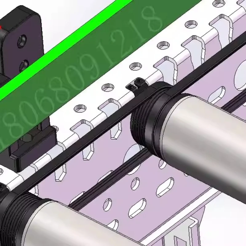 

C-shaped steel body roller conveyor line side plate main beam C-shaped steel legs horizontal support