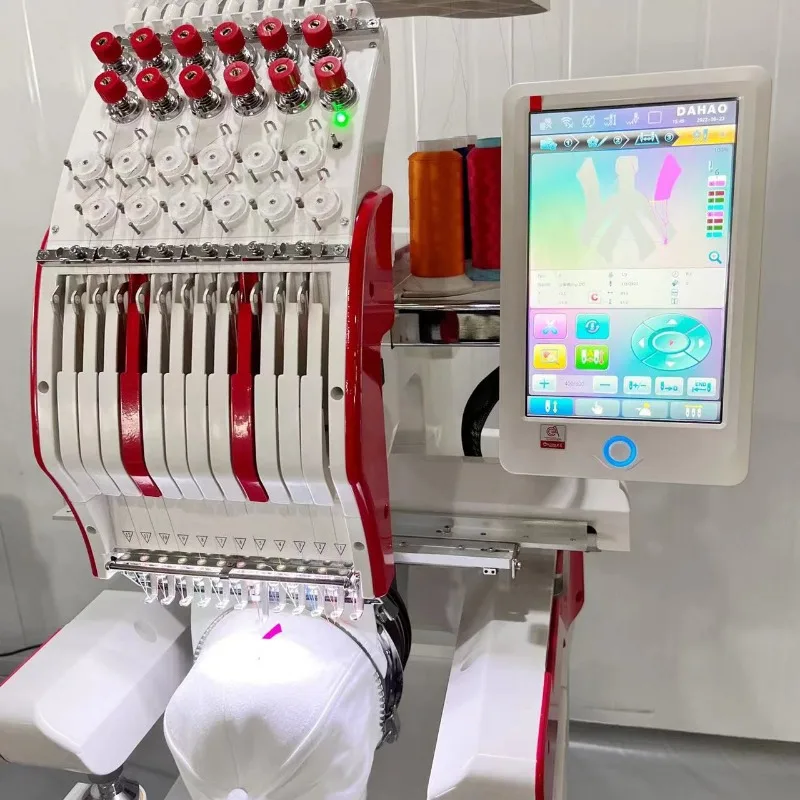 Brand new household mini machine computerized embroidery machine finished clothes embroidery